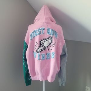 First Row Color Block Hoodie